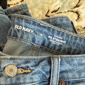 Old Navy Blue Denim High-Rise Jeans